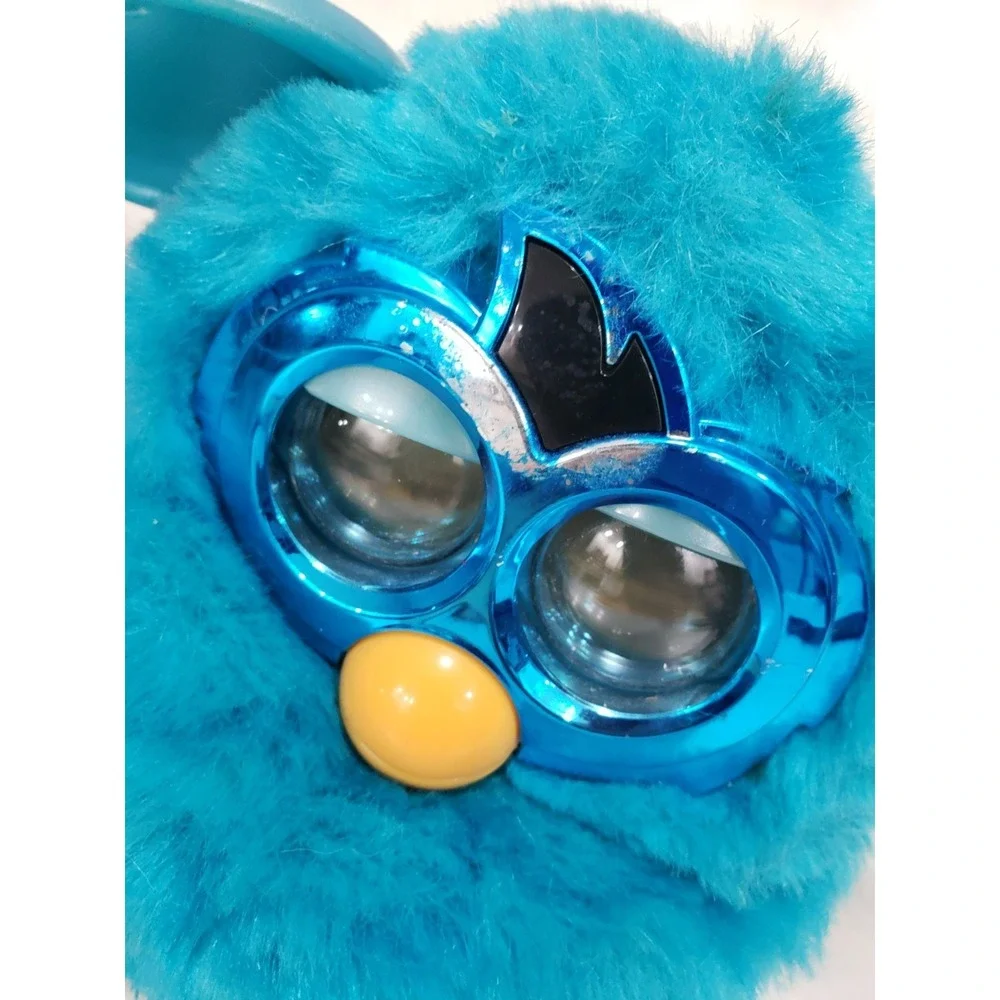 BROKEN!!!‎ FOR PARTS LOT 2 Vintage 2012 TIGER Furby Boom White Pink Dotted Blue